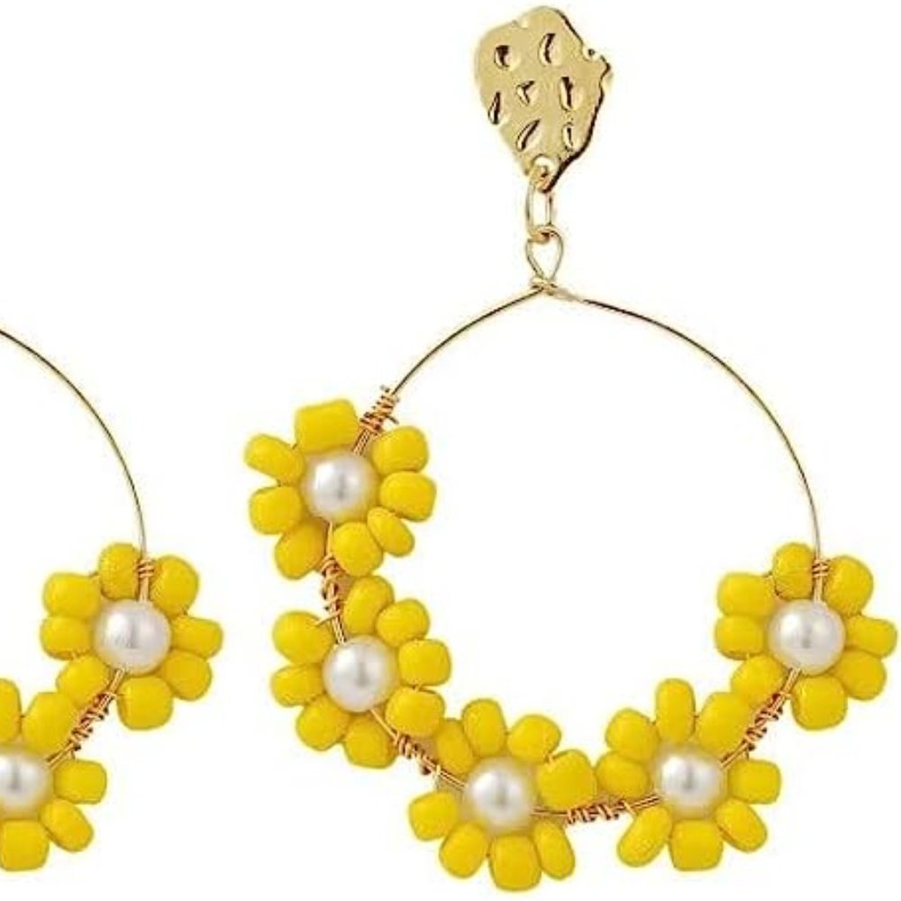 Magical Flower Statement Earrings